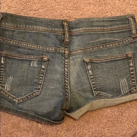 Denim Booty Shorts - Picture 3 of 8